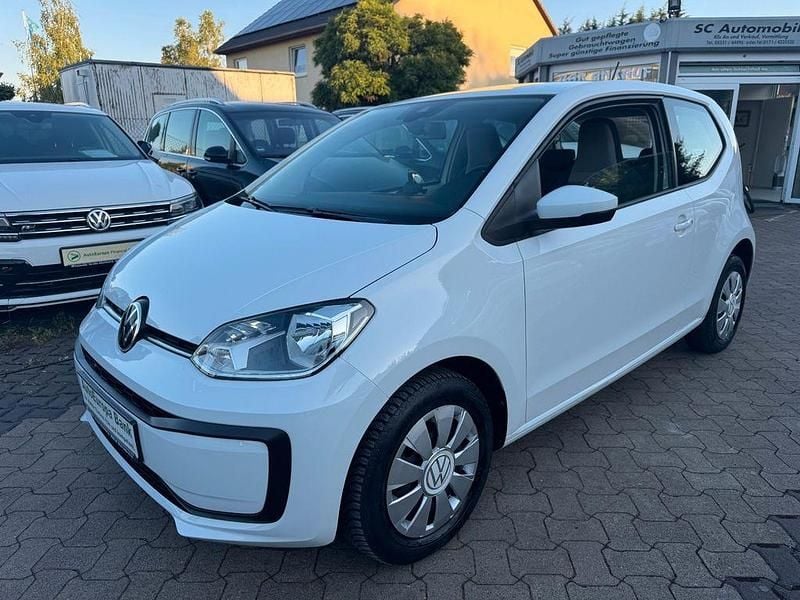 Weiß Gebraucht 2021 VW up! move up! Kleinwagen | 8.999 € (Guter Preis) - Bild 1/4