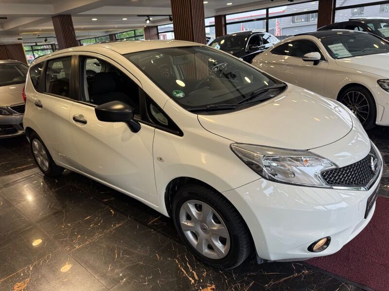 Gebraucht Nissan Note Visia 80 PS (58 kW) 2016 Weiß Van / Kleinbus