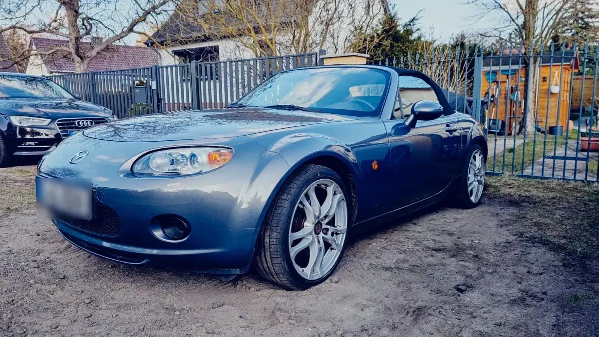 Gebraucht Mazda MX5 126 PS (92 kW) 2007 Grau Cabrio