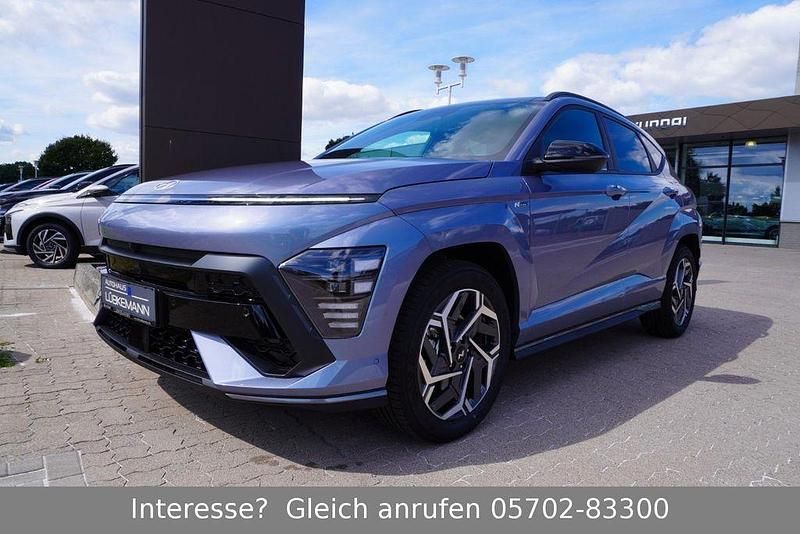 Blau Neu 2025 Hyundai Kona N Line SUV | 37.590 € (Teuer) - Bild 1/4