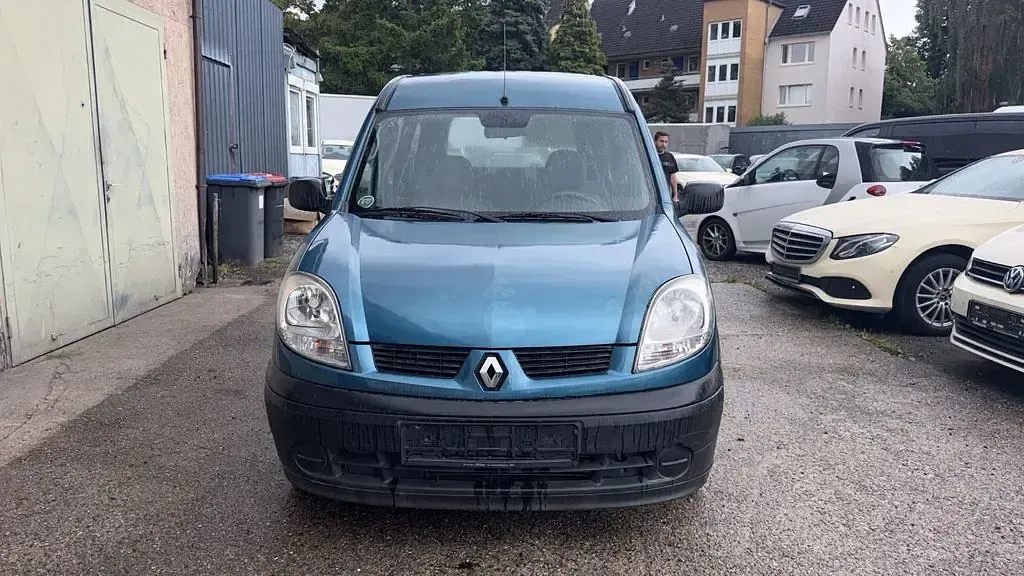 Gebraucht Renault Kangoo Expression 82 PS (60 kW) 2004 Blau Van / Kleinbus