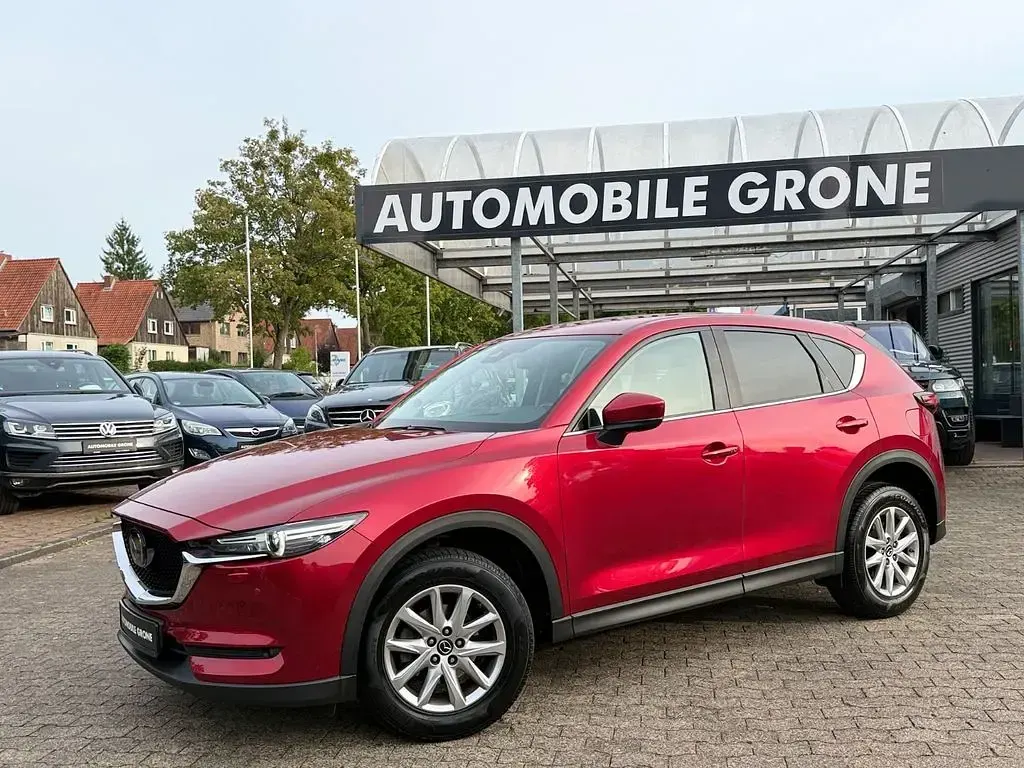 Gebraucht Mazda CX-5 Sports-Line 194 PS (142 kW) 2019 Rot SUV