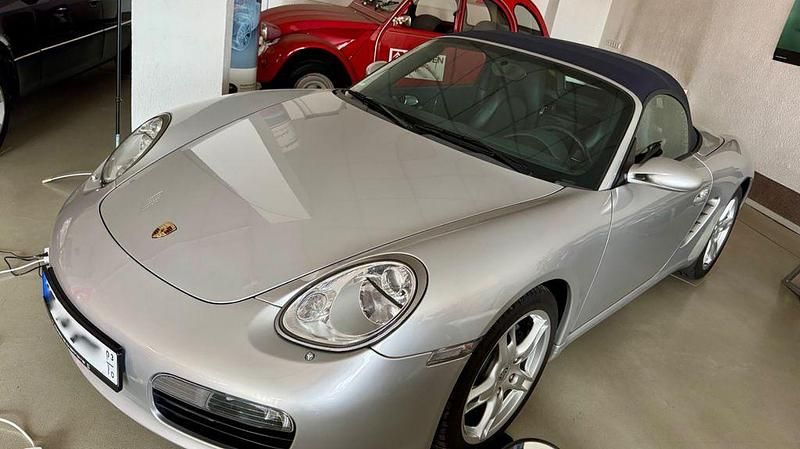 Silber Gebraucht 2008 Porsche Boxster Cabrio | 28.900 € (Fairer Preis) - Bild 1/4
