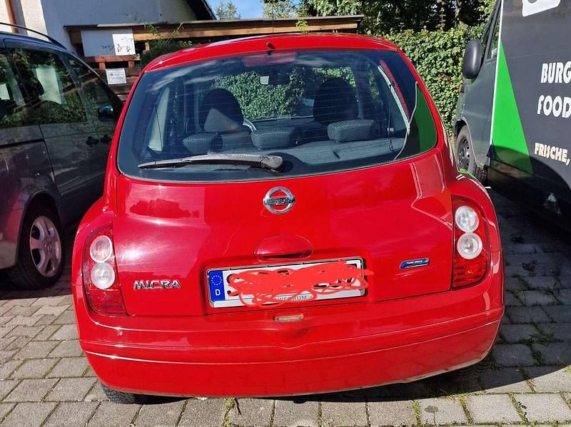Gebraucht Nissan Micra 65 PS (47 kW) 2009 Rot Kleinwagen