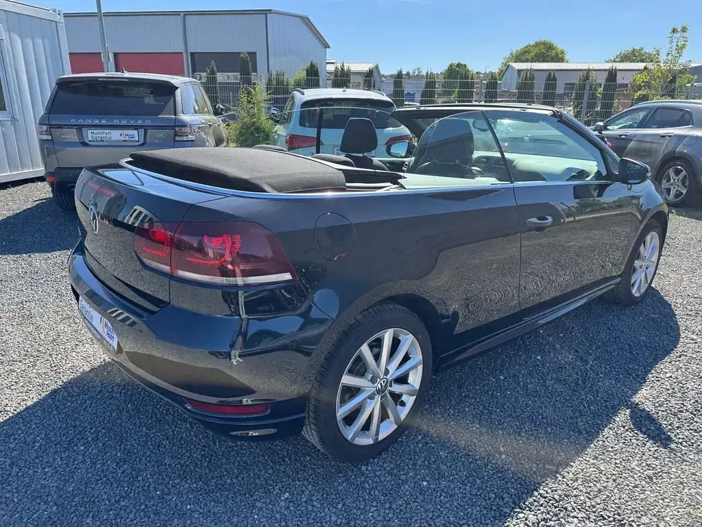 Gebraucht VW Golf Cabriolet LOUNGE 110 PS (80 kW) 2016 Schwarz Cabrio