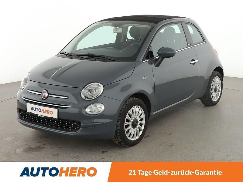 Grau Gebraucht 2018 Fiat 500C Lounge Cabrio | 9.910 € (Fairer Preis) - Bild 1/3