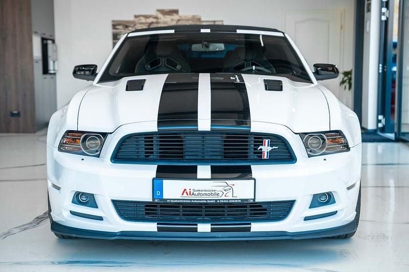 Second-hand Ford Mustang 420 CP (308 kW) 2013 Alb Cabrio