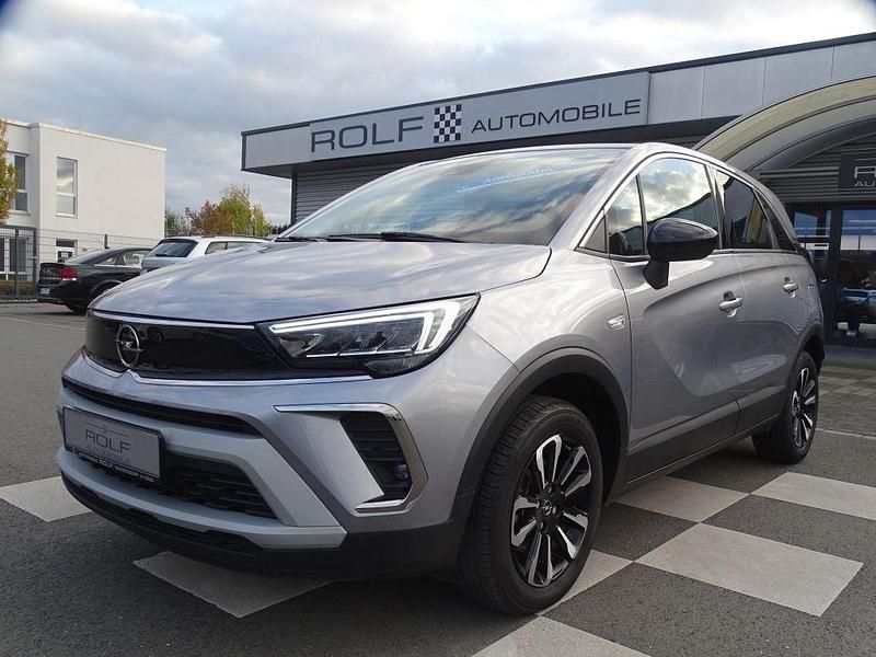 Grau lack grau artense/metallic klarlack (metallic) Gebraucht 2024 Opel Crossland Elegance SUV | 18.990 € (Guter Preis) - Bild 1/4