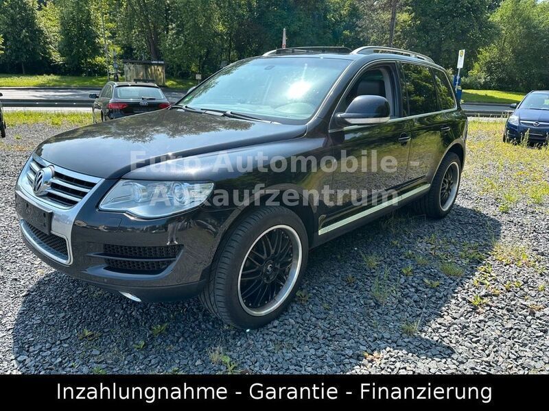 Schwarz Gebraucht 2007 VW Touareg Sportline SUV | 4.990 € (Superpreis) - Bild 1/4