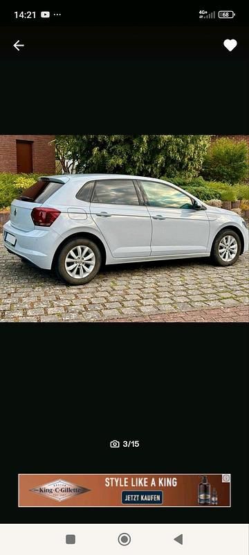 Gebraucht VW Polo Comfortline 95 PS (69 kW) 2019 Weiß Kleinwagen