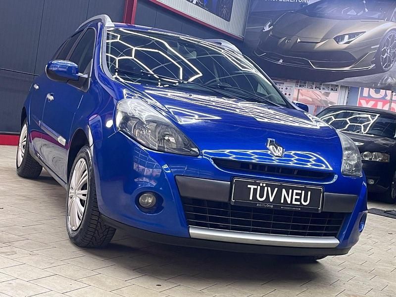 Gebraucht Renault Clio GrandTour Dynamique 75 PS (55 kW) 2010 Blau Kombi