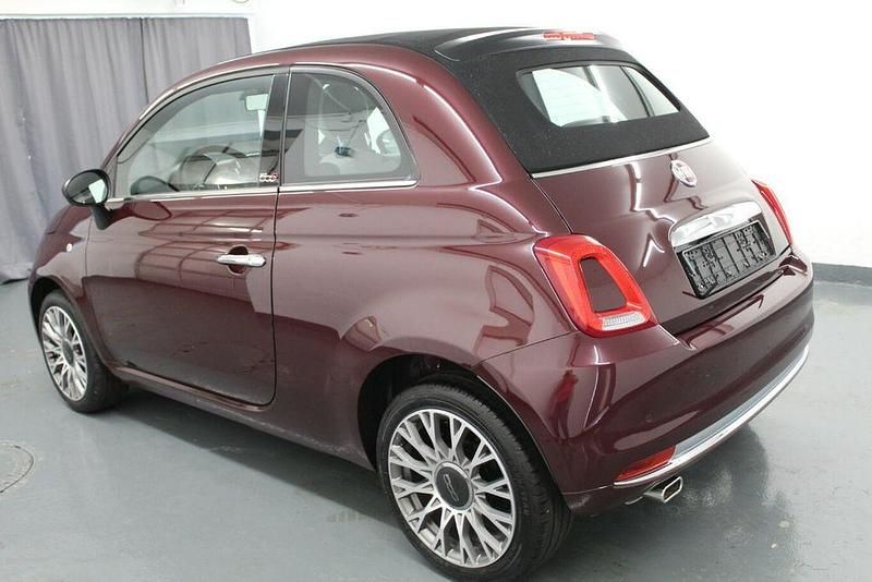 Rot Gebraucht 2021 Fiat 500C Star Cabrio | 20.999 € - Bild 1/4