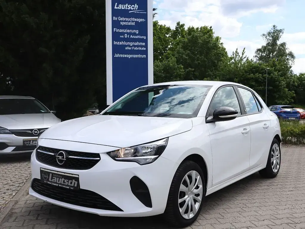 Usado Opel Corsa-e Edition 100 kW (136 HP) 2022 Branco Citadino
