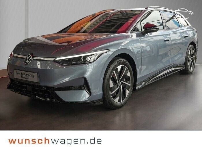 Blau Gebraucht 2024 VW ID.7 Pro Limousine | 51.845 € (Superpreis) - Bild 1/4