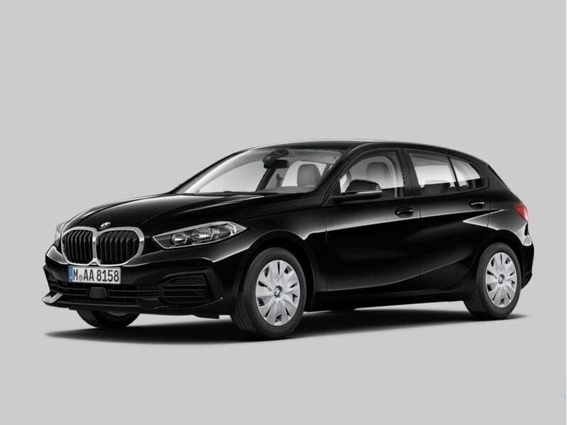 Schwarz Gebraucht 2024 BMW 116 Sport Line Kleinwagen | 23.590 € (Guter Preis) - Bild 1/4