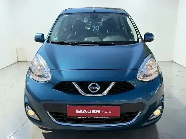 Gebraucht Nissan Micra Acenta 80 PS (58 kW) 2015 Blau Kleinwagen