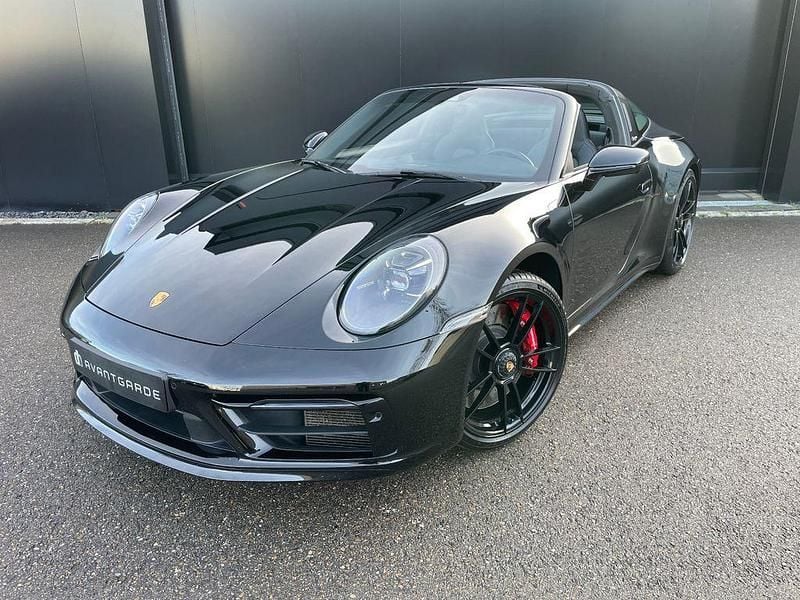 Schwarz Gebraucht 2021 Porsche 911 Targa 4 Chrono Cabrio | 136.900 € - Bild 1/4