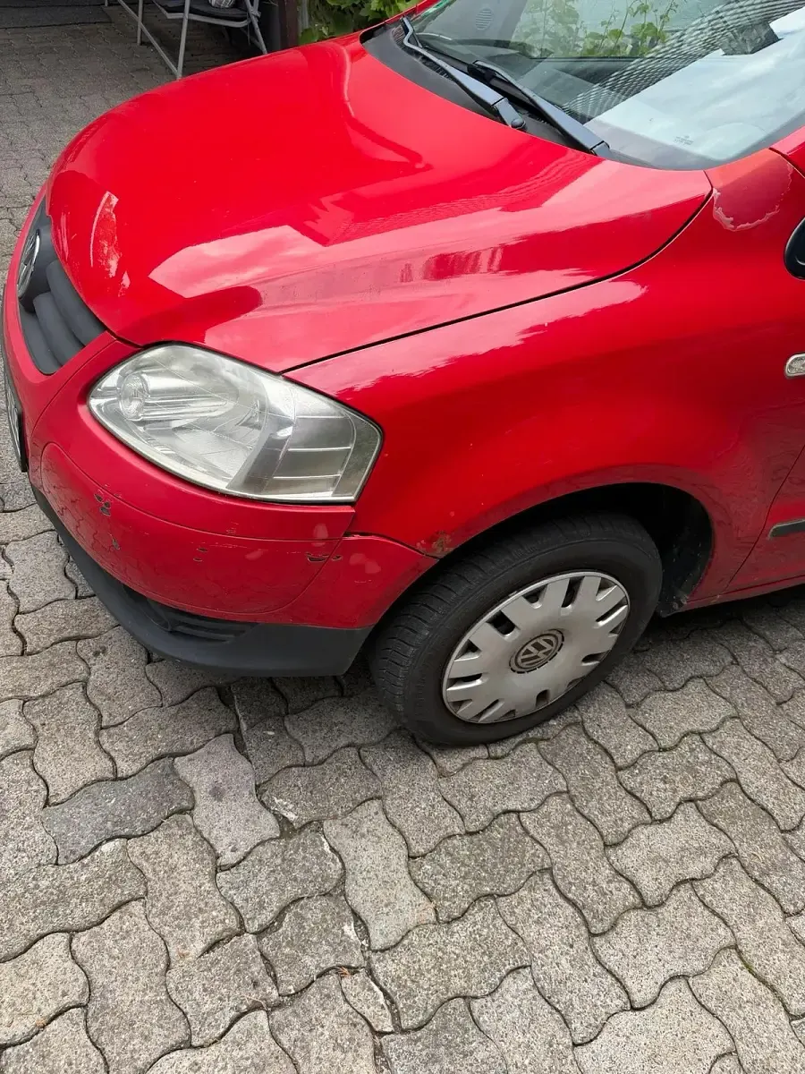 Gebraucht VW Fox 55 PS (40 kW) 2007 Rot Kleinwagen