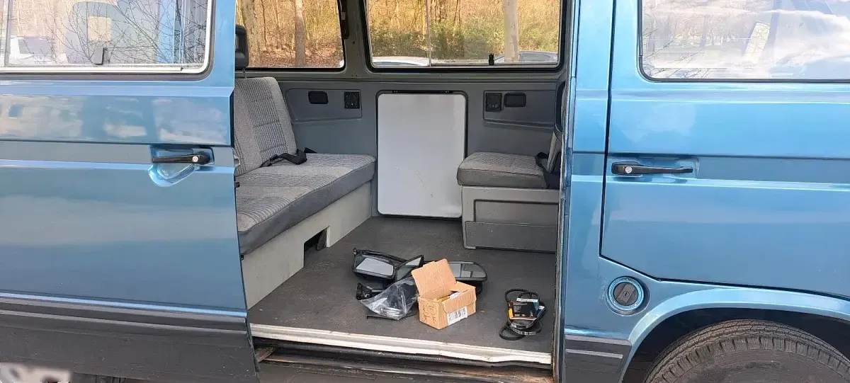 Gebraucht VW Multivan 69 PS (50 kW) 1989 Blau Van / Kleinbus