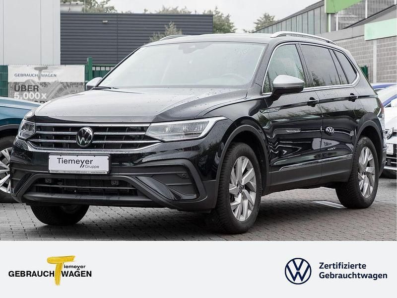 Schwarz Gebraucht 2024 VW Tiguan Allspace Life SUV | 30.870 € (Superpreis) - Bild 1/4