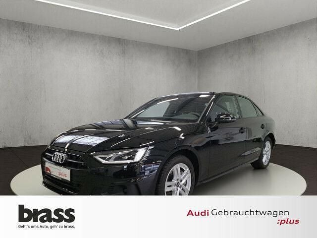 Schwarz (mythosschwarz metallic) Gebraucht 2024 Audi A4 Advanced Plus Limousine | 37.900 € (Etwas zu teuer) - Bild 1/2