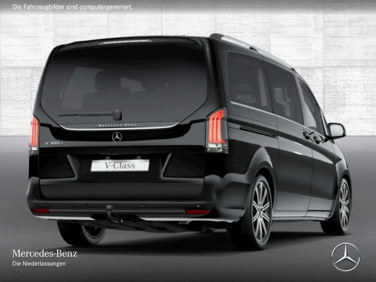 Gebraucht Mercedes V300 Avantgarde 237 PS (174 kW) 2025 Schwarz Van / Kleinbus