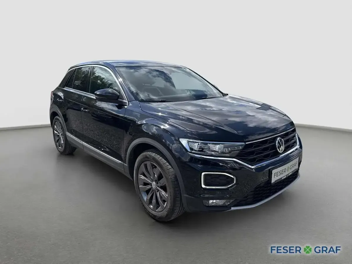 Gebraucht VW T-Roc Sportline 150 PS (110 kW) 2019 Deep black perleffekt SUV