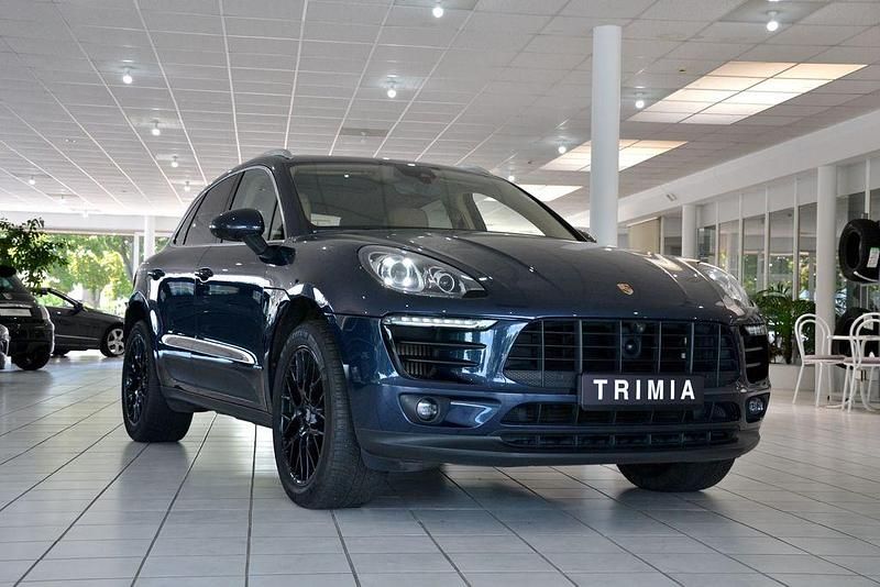 Blau Gebraucht 2015 Porsche Macan S SUV | 28.900 € (Superpreis) - Bild 1/4
