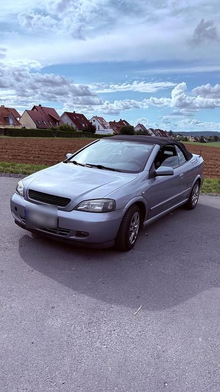 Silber Gebraucht 2003 Opel Astra Cabriolet Cabrio | 1.200 € (Superpreis) - Bild 1/4