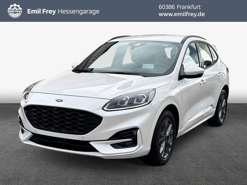 White platinum metallic Gebraucht 2023 Ford Kuga ST-Line SUV | 25.550 € (Guter Preis) - Bild 1/4