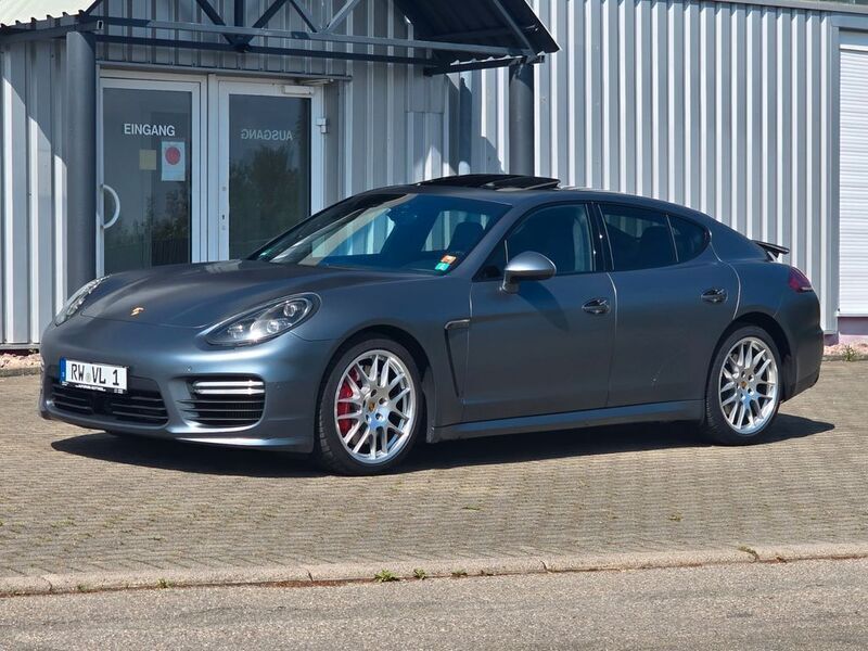 Achatgraumetallic Gebraucht 2014 Porsche Panamera Turbo Limousine | 29.990 € (Guter Preis) - Bild 1/4