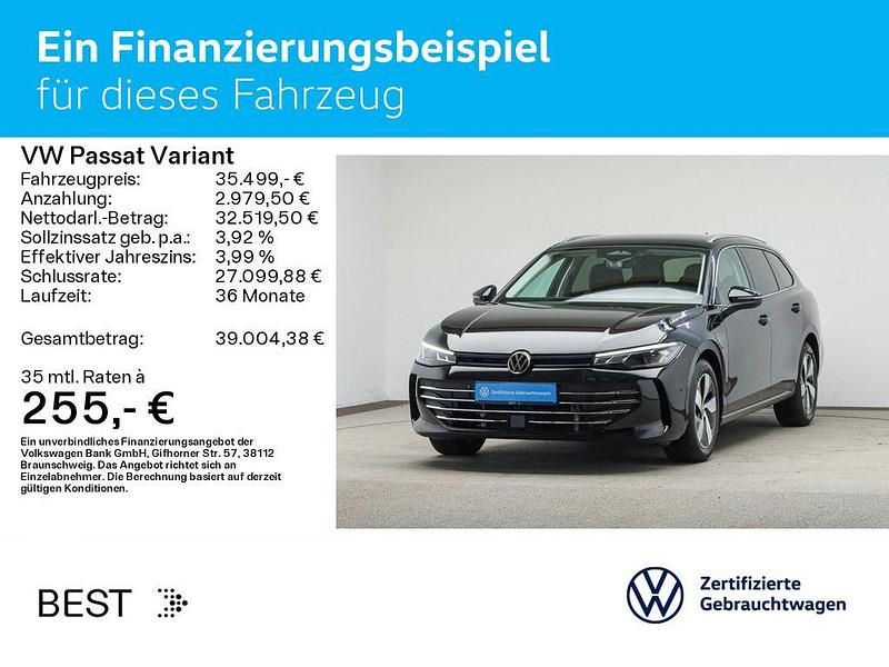 Gebraucht VW Passat Business 204 PS (150 kW) 2025 Grenadillschwarz metallic Kombi