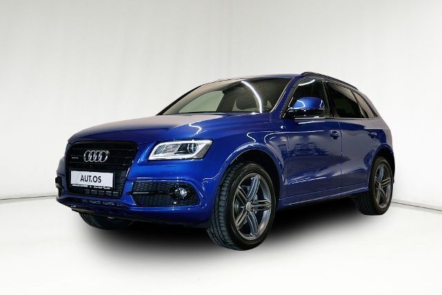 Gebraucht Audi Q5 S-Line 190 PS (139 kW) 2016 Blau metallic SUV