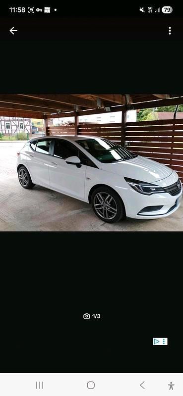 Gebraucht Opel Astra 105 PS (77 kW) 2016 Weiß Limousine