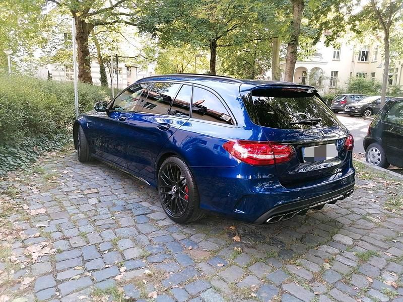 Gebraucht Mercedes C63S AMG 510 PS (375 kW) 2018 Blau Kombi