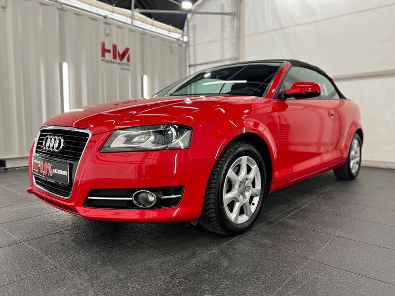 Rot Gebraucht 2012 Audi A3 Cabriolet Attraction Cabrio | 11.890 € (Fairer Preis) - Bild 1/4