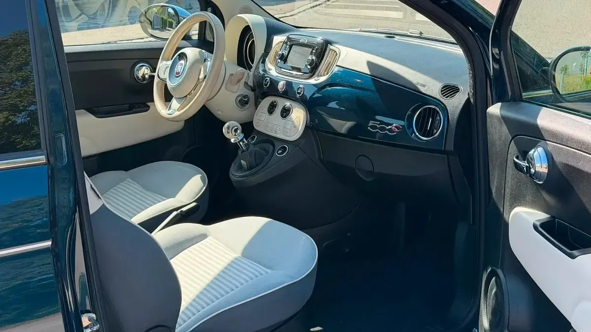 Gebraucht Fiat 500C Collezione 69 PS (50 kW) 2018 Blau Cabrio