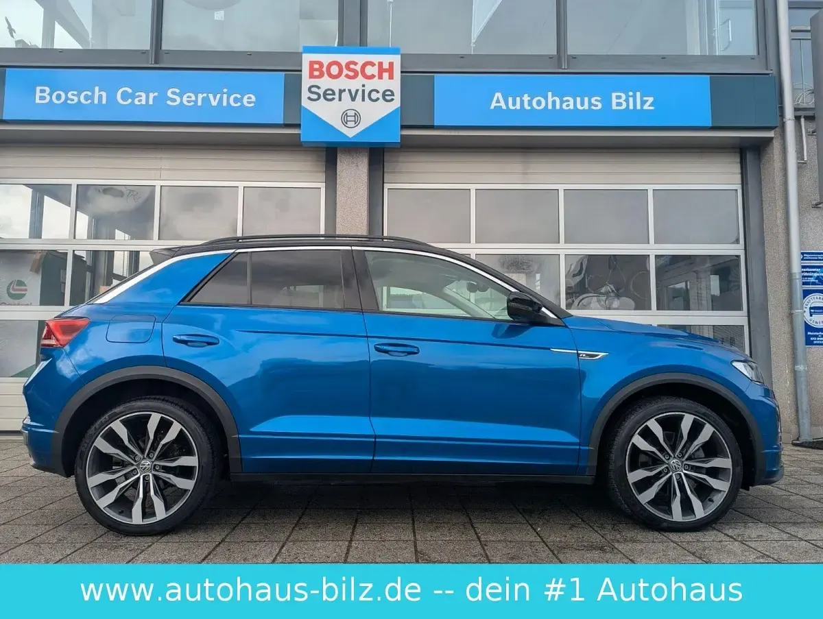 Gebraucht VW T-Roc Style 150 PS (110 kW) 2019 Ravennablau SUV