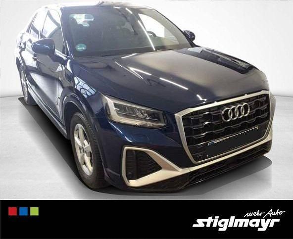 Gebraucht Audi Q2 S-Line 150 PS (110 kW) 2023 Navarrablau metallic SUV