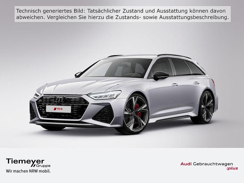 Florettsilber metallic Gebraucht 2022 Audi RS6 Ambiente Kombi | 93.880 € (Superpreis) - Bild 1/4