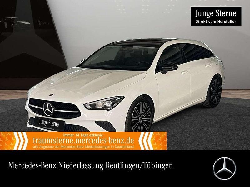 Polarweiß Gebraucht 2021 Mercedes CLA200 Progressive Kombi | 22.890 € (Guter Preis) - Bild 1/3