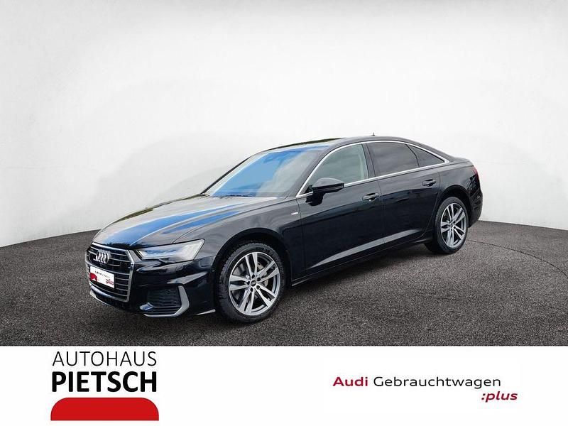 Mythosschwarz metallic Gebraucht 2022 Audi A6 Ambiente Limousine | 41.960 € (Etwas zu teuer) - Bild 1/4