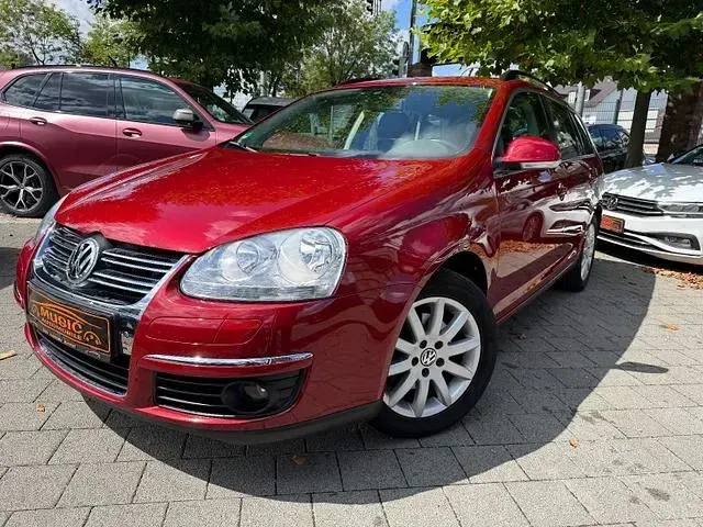 Gebraucht VW Golf V Comfortline 122 PS (89 kW) 2009 Rot Kombi
