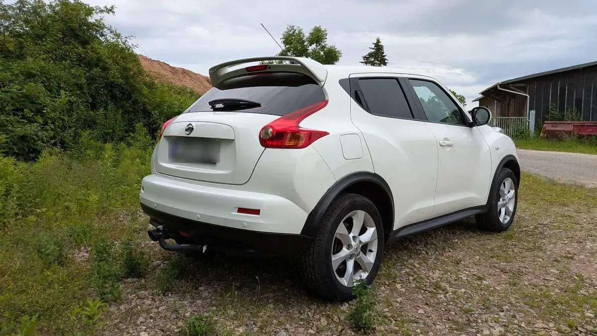 Gebraucht Nissan Juke 117 PS (86 kW) 2013 Weiß SUV