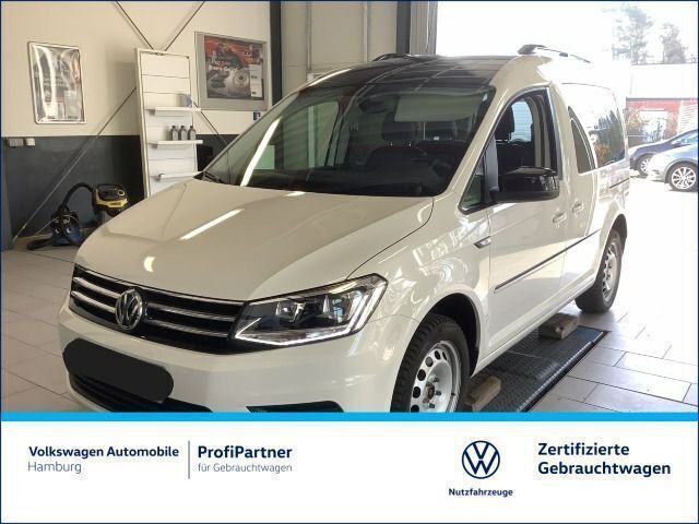 B4 candyweiß Gebraucht 2018 VW Caddy Edition Van / Kleinbus | 26.777 € (Teuer) - Bild 1/4