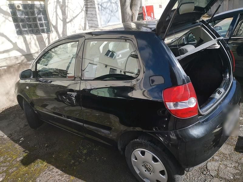 Gebraucht VW Fox 60 PS (44 kW) 2009 Schwarz Kleinwagen
