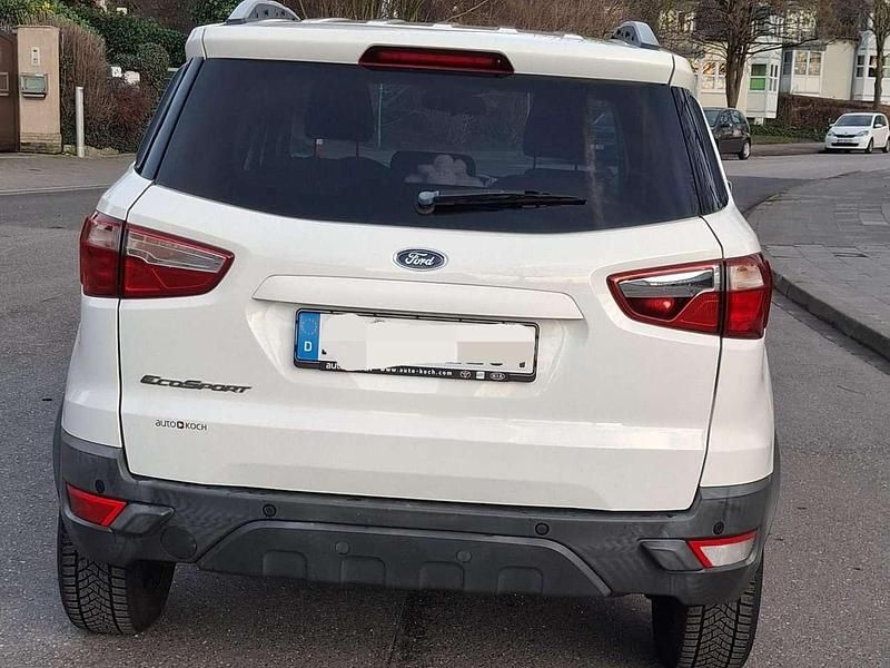 Gebraucht Ford Ecosport Titanium 111 PS (81 kW) 2017 Weiß SUV