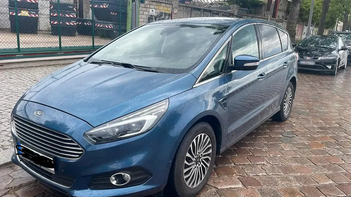 Gebraucht Ford S-MAX S 150 PS (110 kW) 2019 Blau Van / Kleinbus