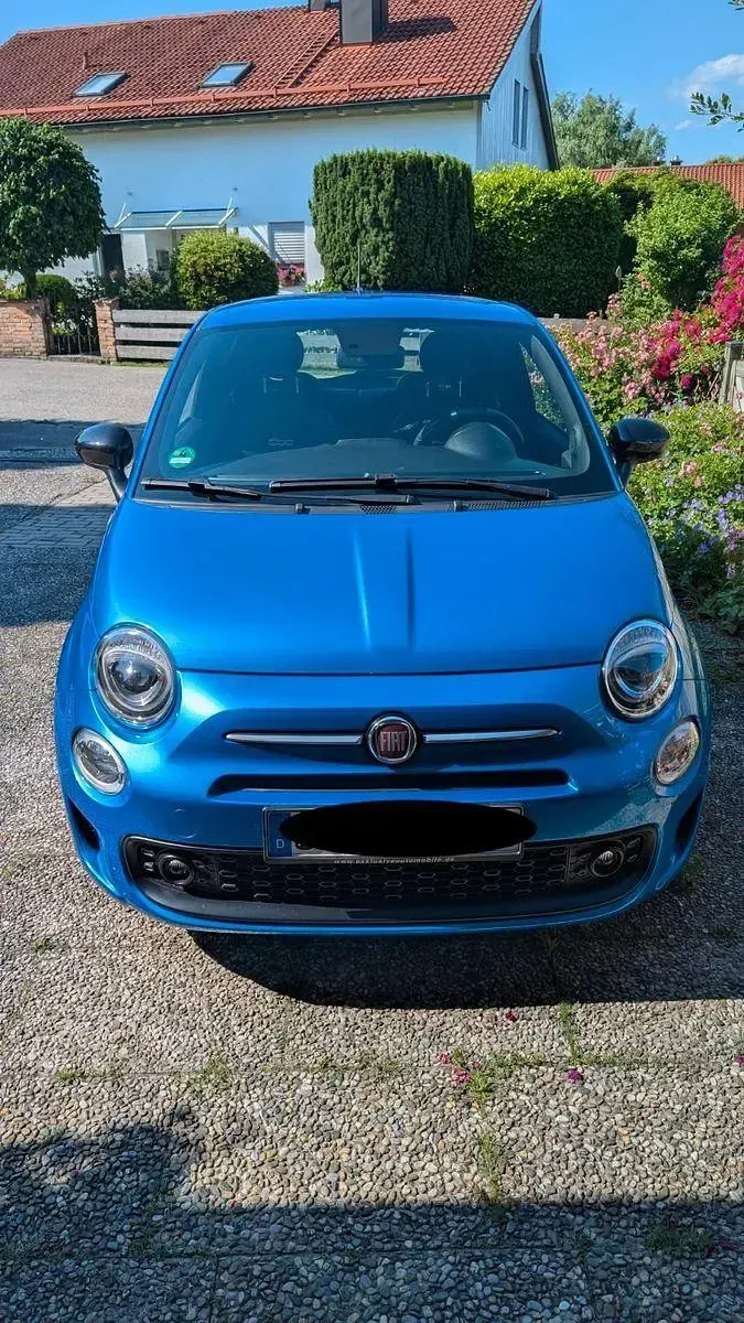 Gebraucht Fiat 500 69 PS (50 kW) 2021 Blau Kleinwagen