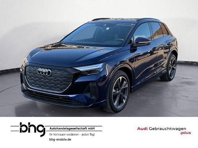 Blau Gebraucht 2022 Audi Q4 e-tron Ambiente SUV | 32.850 € (Guter Preis) - Bild 1/4